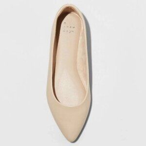 A New Day Women's Corinna Ballet Flats, Chestnut, 12